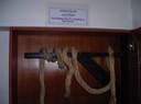 An original rope from Abu Ghraib prison in Baghdad